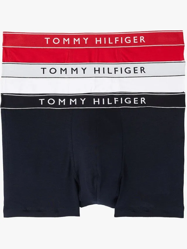 Tommy Hilfiger boxershorts driepack veelkleurig