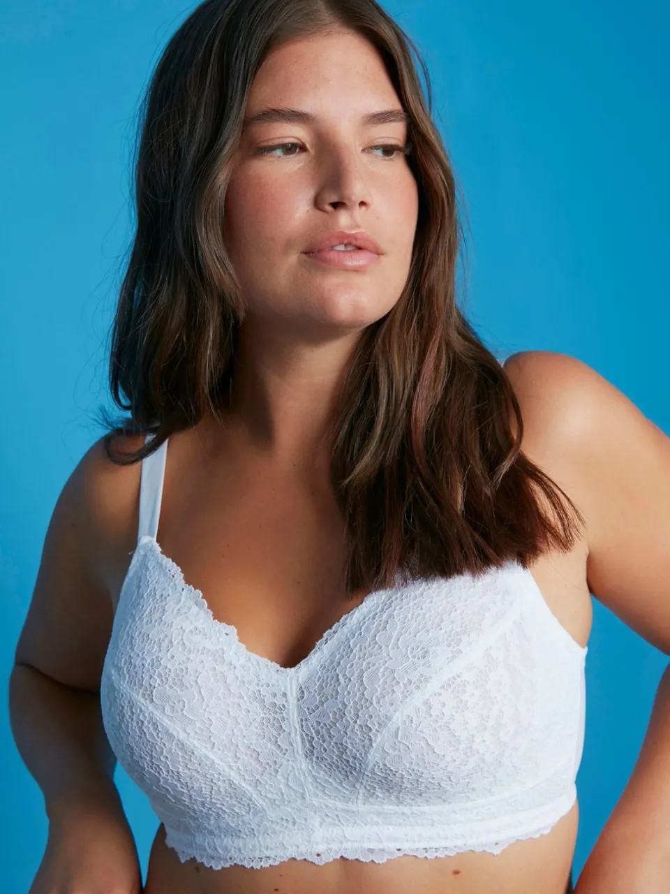 Penti Kant Bralette Met Verstelbare Bandjes wit, foto 2