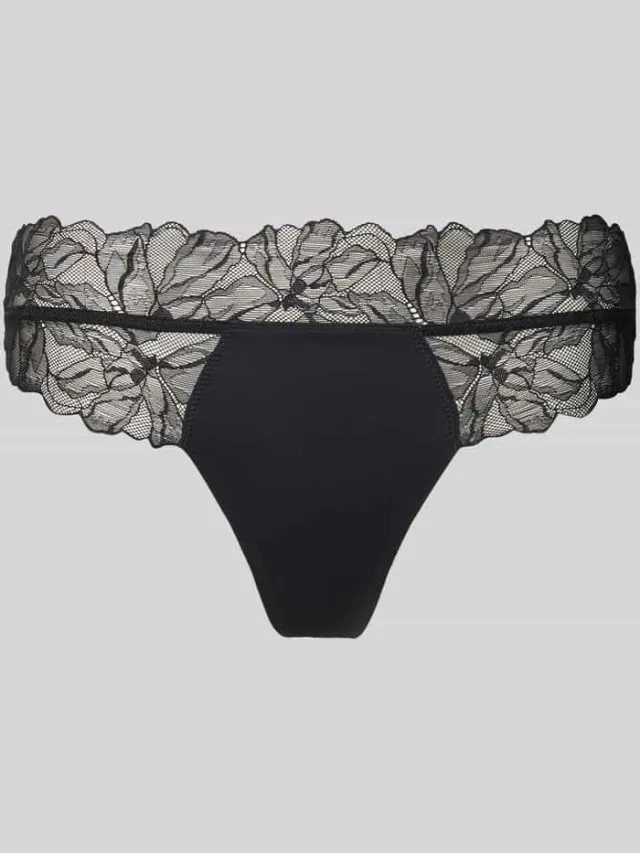 Calvin Klein String van kant zwart, foto 2