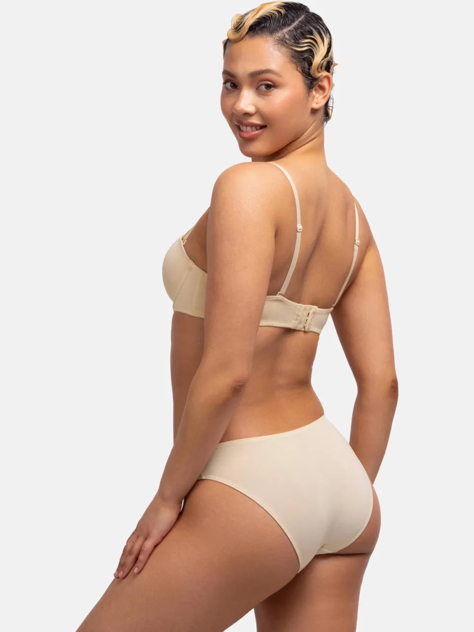 Dorina Michelle strapless balconette bh beige, foto 4
