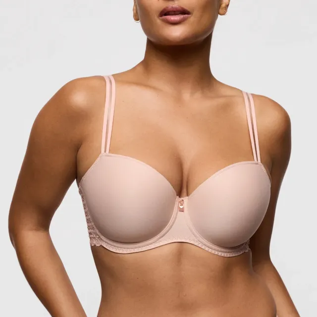 PrimaDonna Twist Twist Side Voorgevormde Balconette Bh 0242572 Powder Rose - maat EU 80G / FR Huid