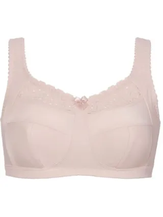 Damella Classic Full Support soft bh roze Wit,Beige,Roze