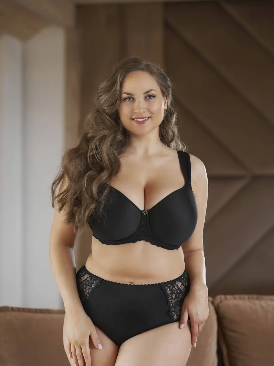 Plaisir Eva maxislip zwart, foto 6