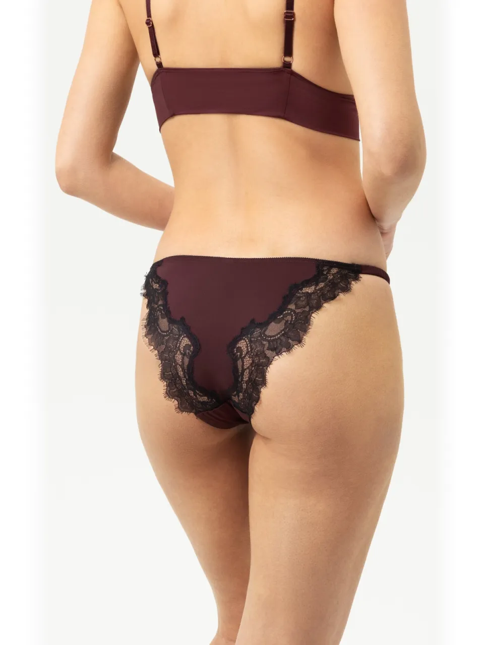 Mey Tanga Serie Poetry Glossy Luxe Hot Maroon bruin, foto 2