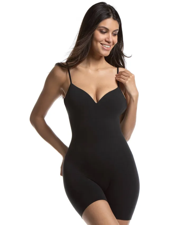 MAGIC Bodyfashion medium corrigerende bodysuit Soft Low Back zwart