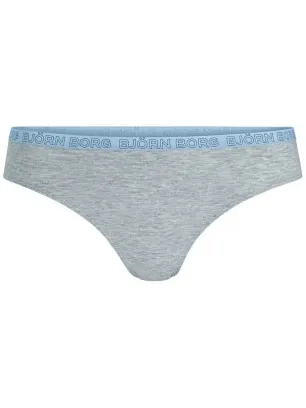 Björn Borg Core Tencel Micro Solid bikini grijs