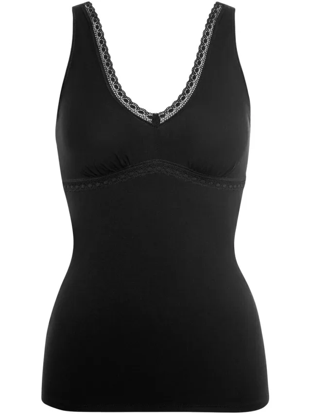 Lisca Ines beugel tanktop zwart