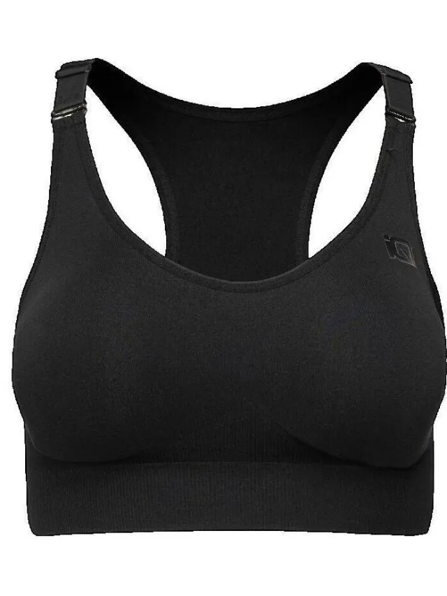 IQ Sport BH Iq Brassière de sport Carmen II avec soutien moyen Zwart
