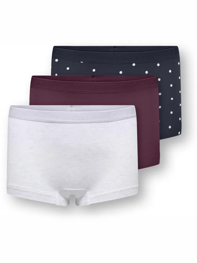 Only KOGLOLA 3-PACK LOGO HIPSTER ACC - Dames - Briefs Fig
