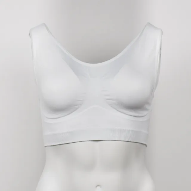 E & F Fashion Wit Comfort Beugelloze bh