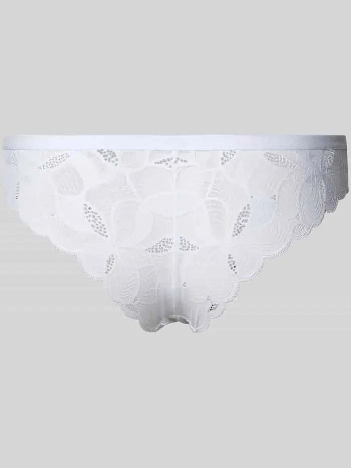 Marc O'Polo Slip met kant wit, foto 2