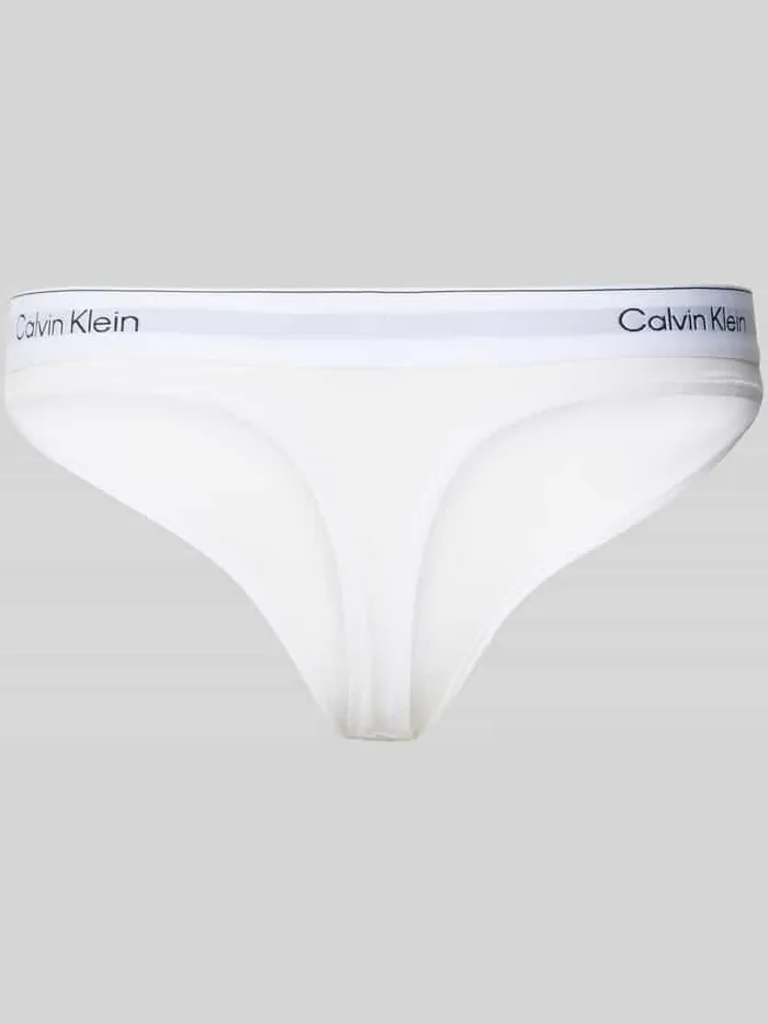 Calvin Klein Jeans string wit, foto 2