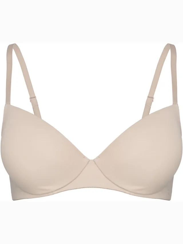 ESOTIQ Kassidy Q1.01 - Push-upbeha - Zandbeige - 85C - Uitneembare vullingen