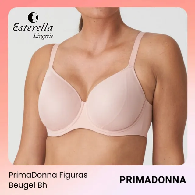 PrimaDonna Figuras Naadloze Beugel Bh 0163250 Powder Rose - maat EU 80C / FR Huid