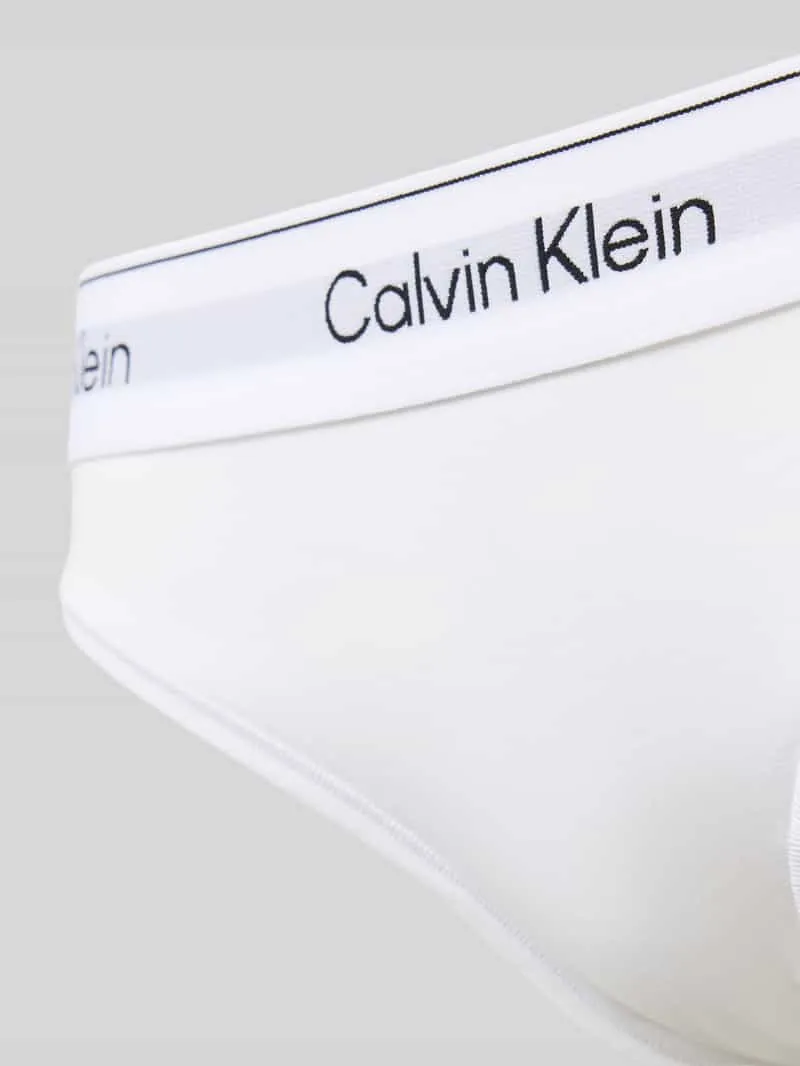 Calvin Klein Slip van katoenmix Wit