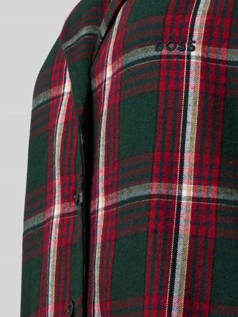 Boss Regular fit pyjama van mix van katoen en viscose model 'Holiday_Gift Set' rood, foto 2