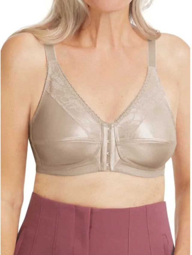 Amoena Nancy BH Zonder Beugel met Voorsluiting Huid Licht Nude