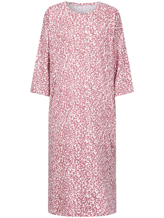 Mey Damen Nachtjapon Met 3/4 Mouw Serie Sleepy Leo Bridal Rose