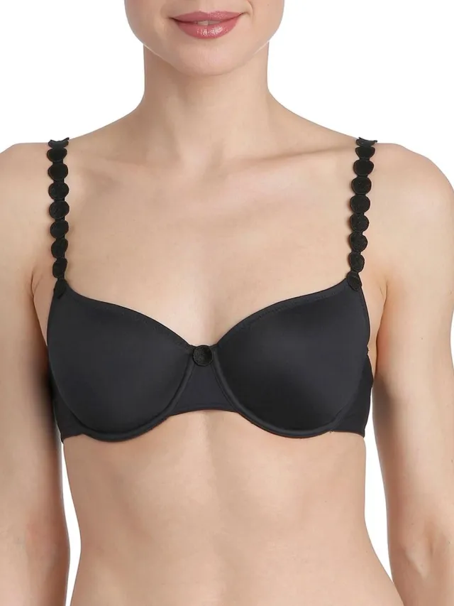 Marie Jo Tom Beugel Bh 0120820 Charbon - maat EU 80C / FR Zwart