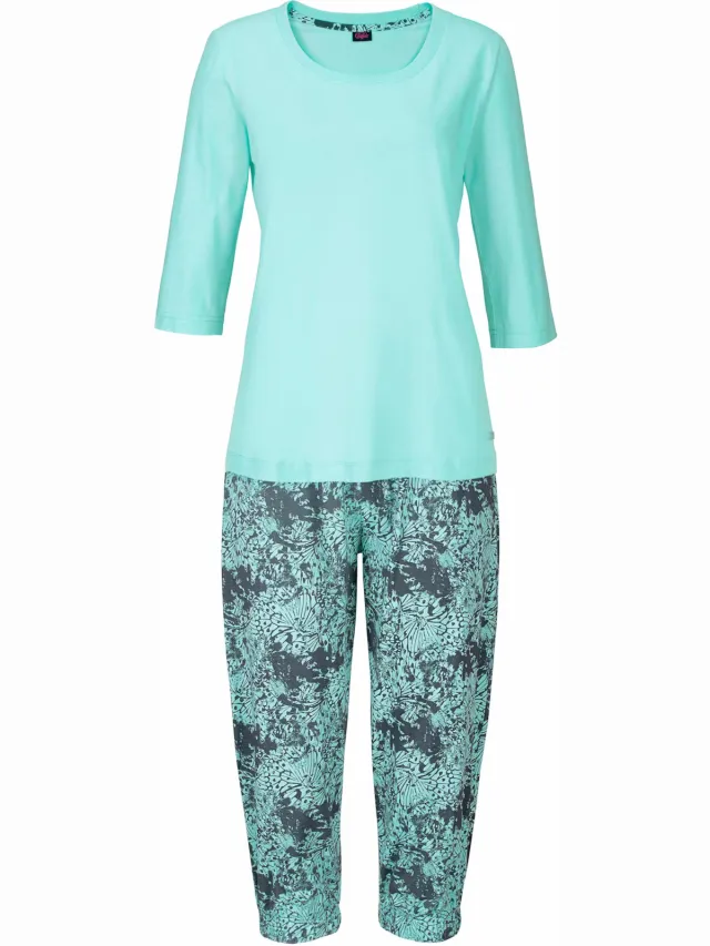 Capri-pyjama mint