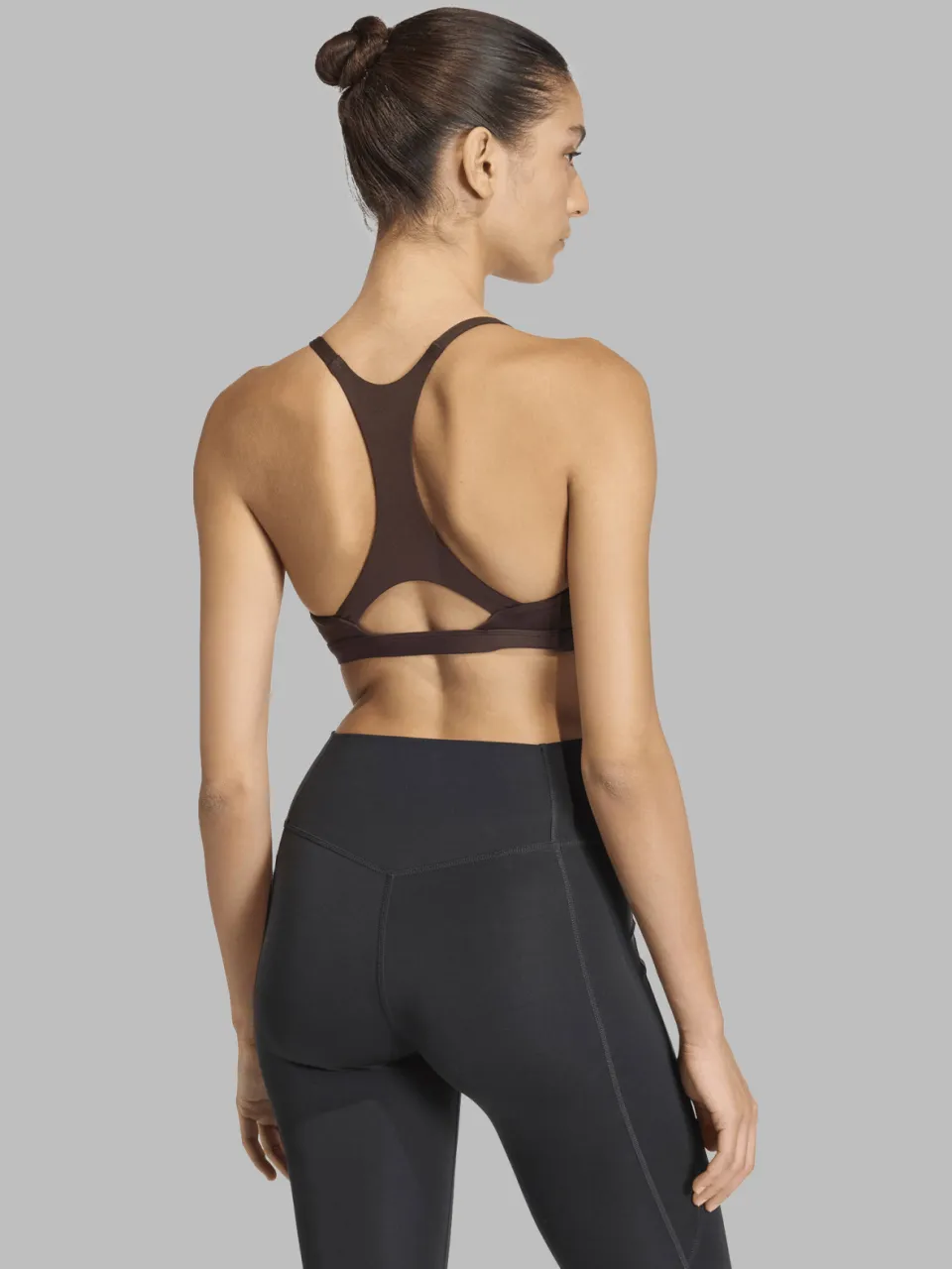 Adidas Performance Optimé sport-bh light support - bruin, foto 6