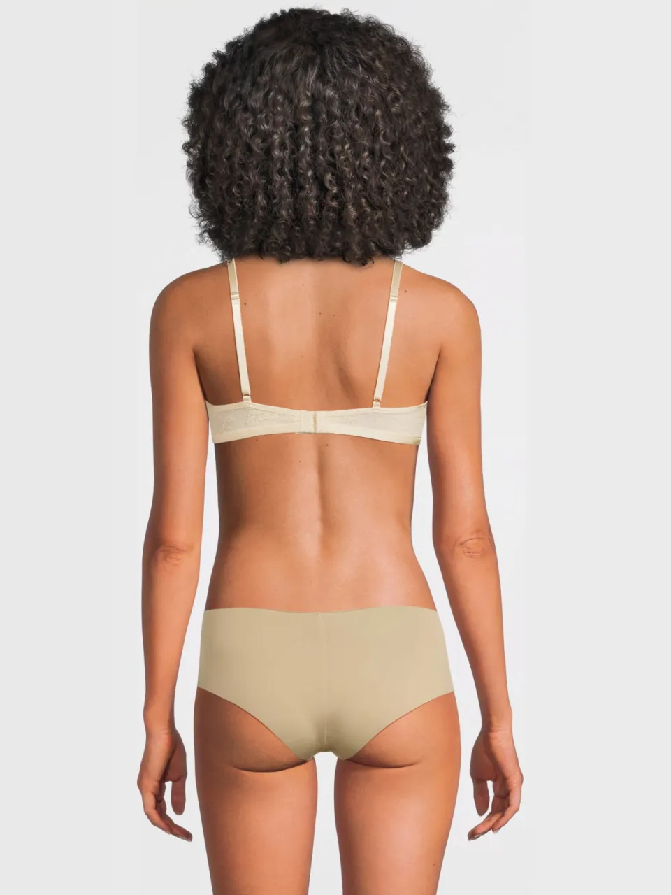 My Basic by After Eden hipster met kant beige (set van 3), foto 5