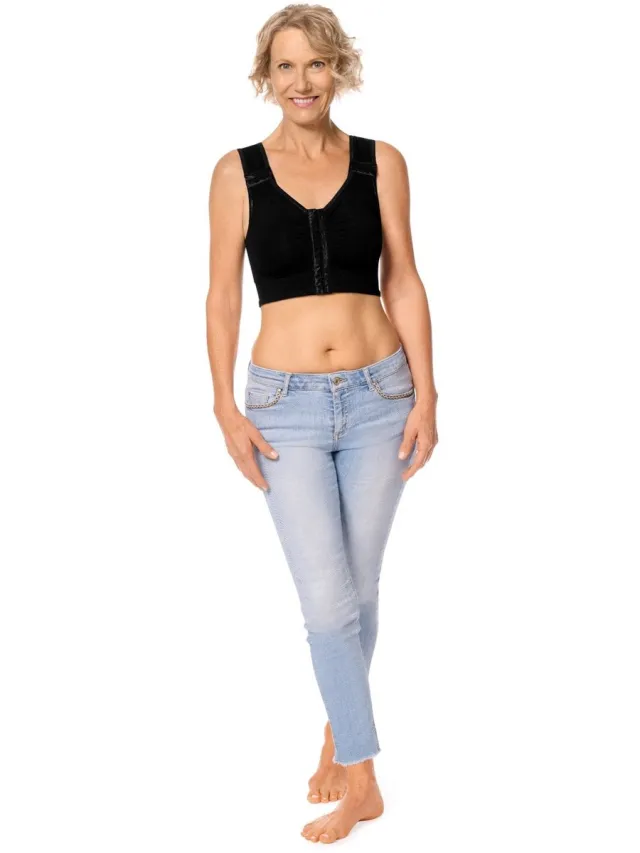Amoena prothesebeha Lymph Flow LONG zwart