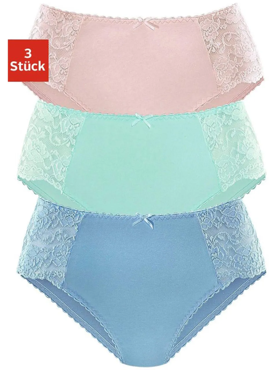 heupslip Petite Fleur blauw, roze, mint, foto 2