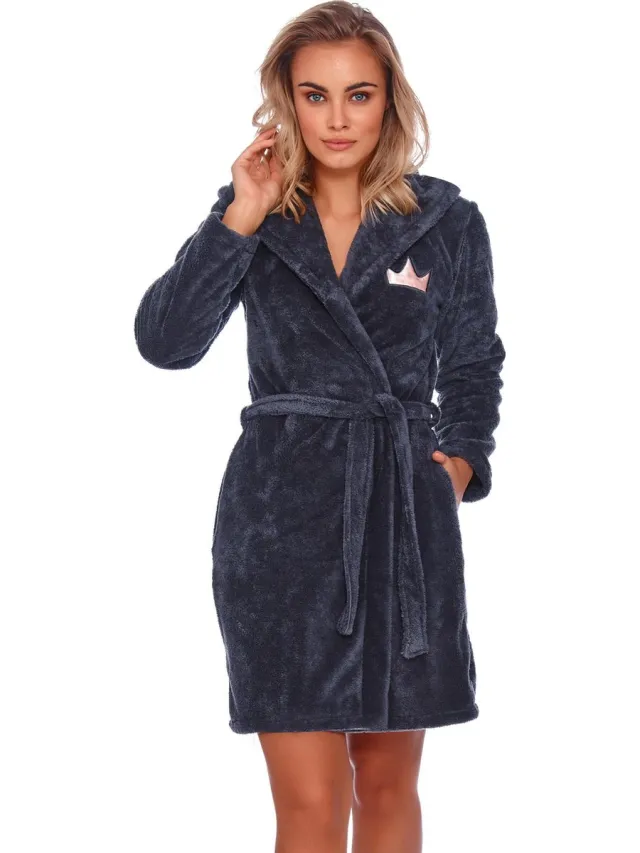 Doctor Nap Kamerjas Crown Fleece Graphite SWW.4172 Grijs
