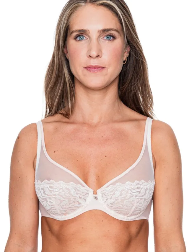Louisa Bracq Electric Waves Foulard BH Nude Rose Roze