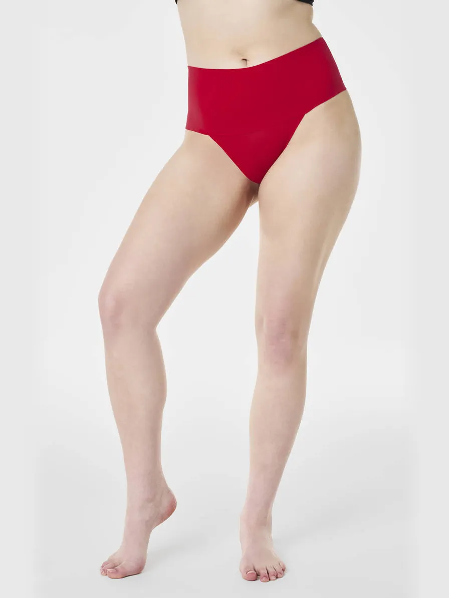 SPANX SPANXsupersmooth™ Undie-tectable seamless licht corrigerende string rood