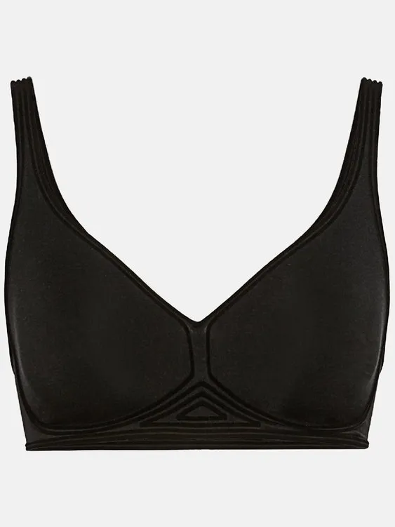 Wolford Cotton Contour 3W Cup Bra - NOS Cotton Contour - Zwart