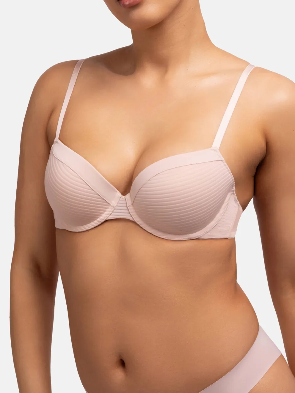 Dorina Louise voorgevormde beugelbh roze/ecru, foto 5