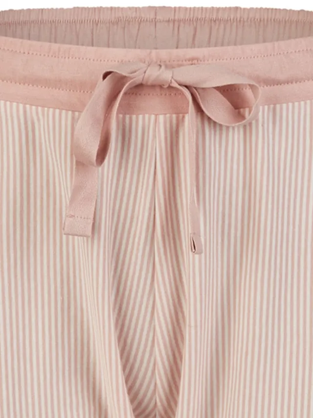 By Louise Pyjamahose Mix & Match rose stripe