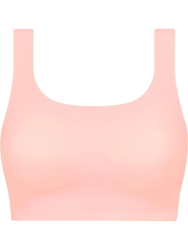 Chantelle Bh - Soft Stretch -Power Scoop bra - M - Roze