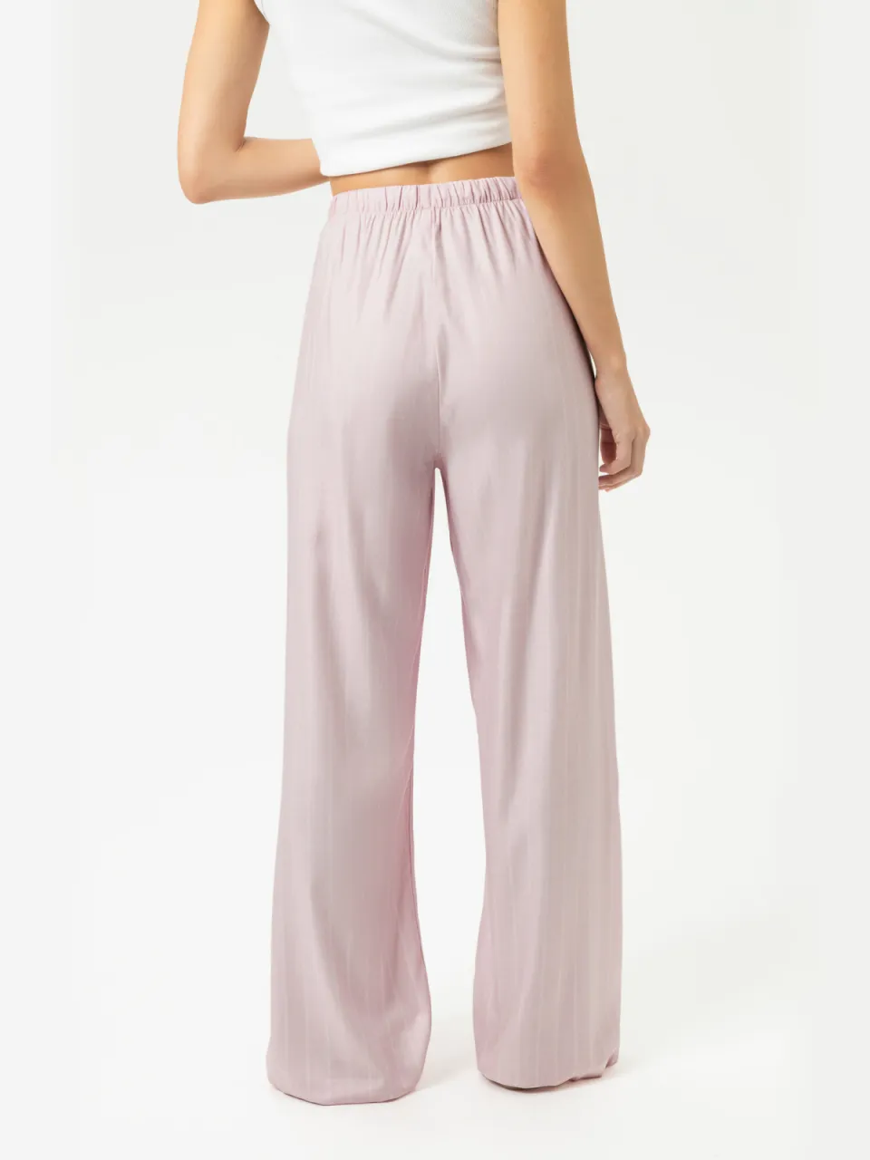 Mey Wijde pyjamabroek Serie Fine Dreams Pink Parfait, foto 3