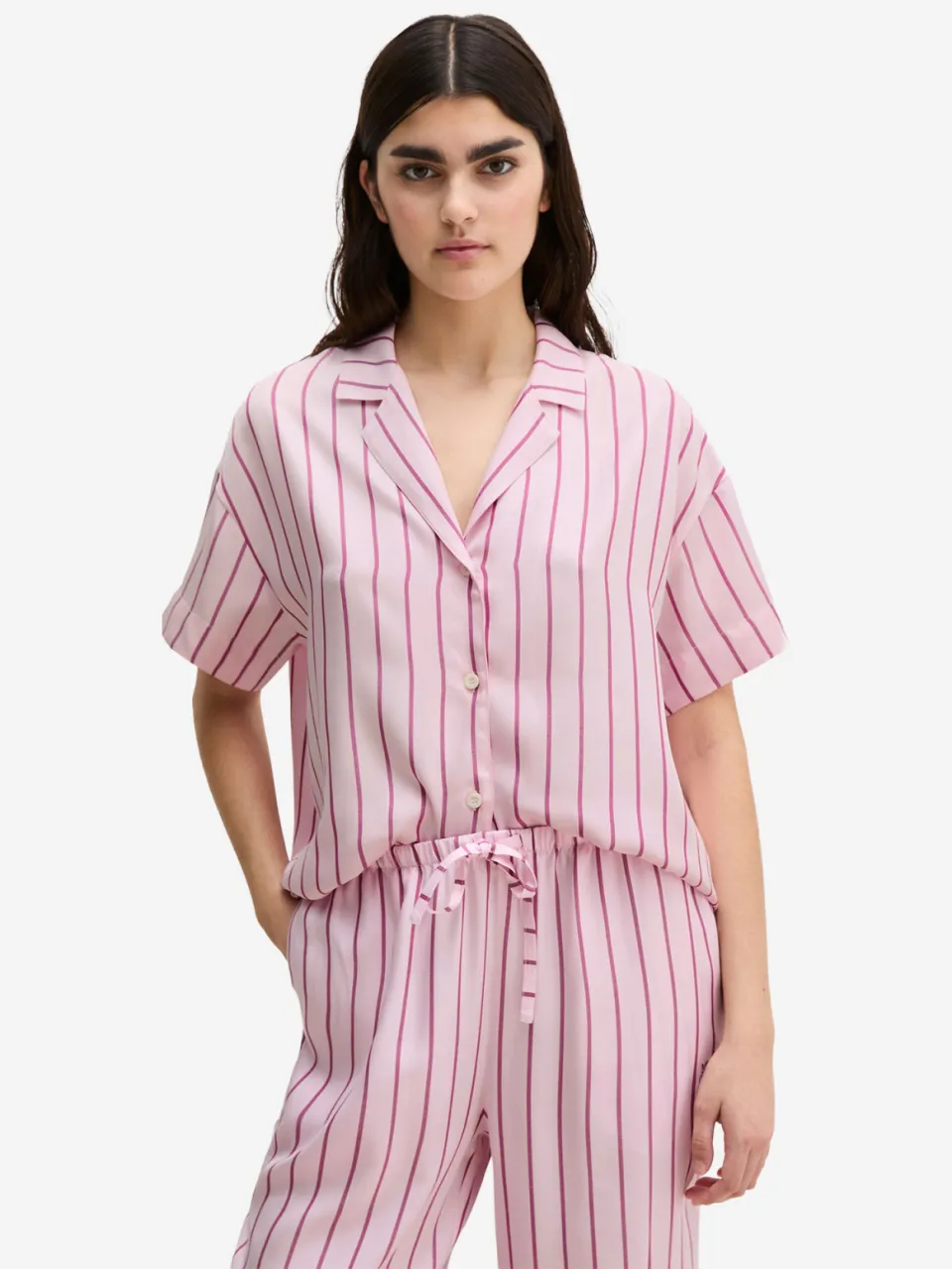 Marc O'Polo Vrouwen Pyjama top Mix N Match Roze
