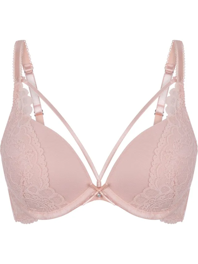 Hunkemöller Isadora Padded Underwired Push-Up Bra Roze
