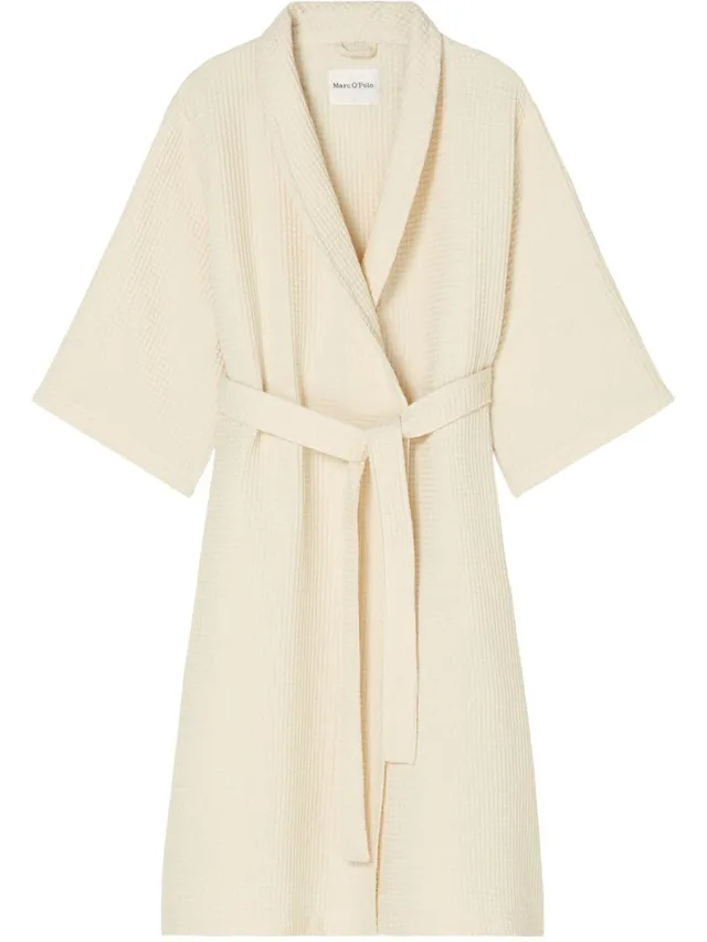 Marc O'Polo Badjas Essential Women Oatmeal