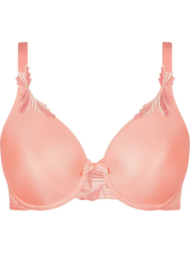 Chantelle Hedona Beugel BH - Naadloos - Volledige / full cups bh - Stevige klassieke bh - Minimizer BH - 70B - Roze