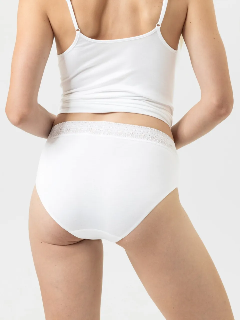 Mey Tailleslip Serie Modal Lace Wit, foto 3