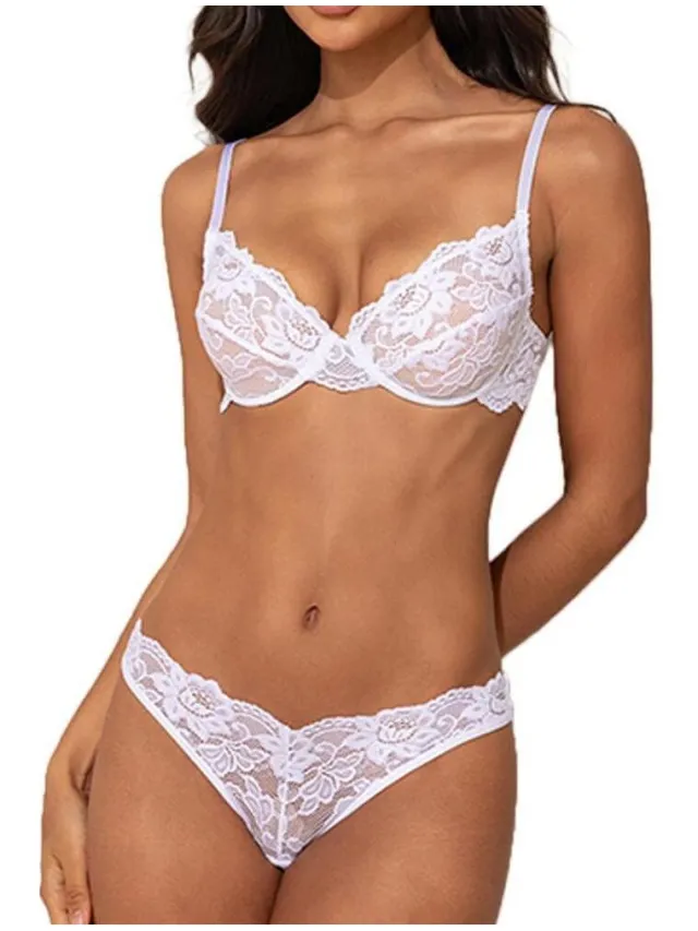 Les Petites Bombes Aube voorgevormde bh wit