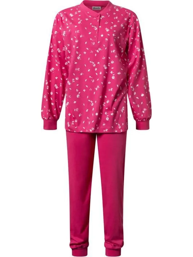 Lunatex Dames pyjama Lunatex Single jersey cyclaam