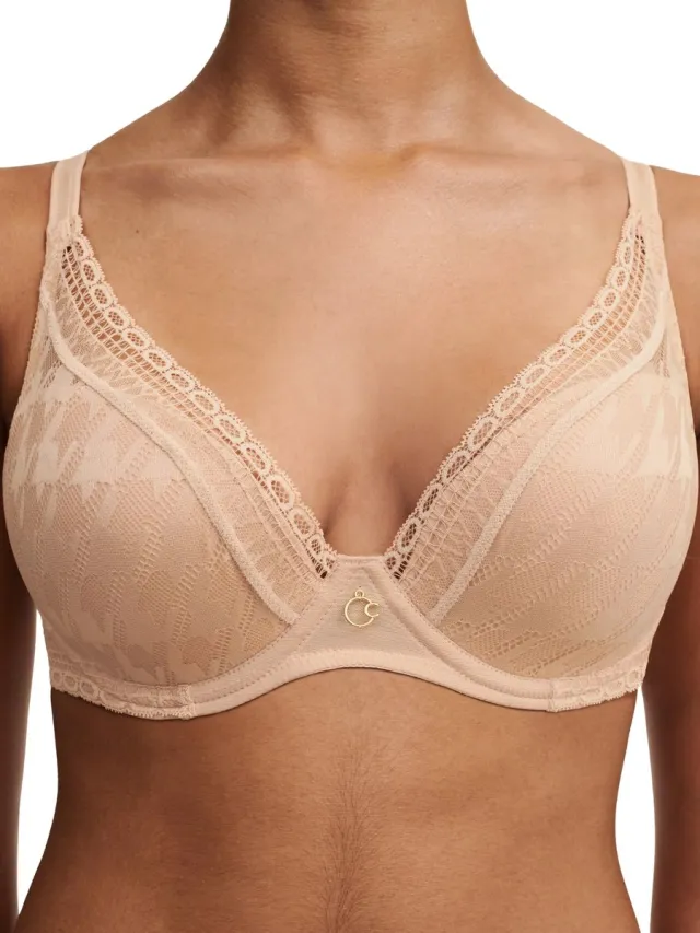 Chantelle Impression – BH Plunge Voorgevormd – C11XNA – Clay Nude - C90/105