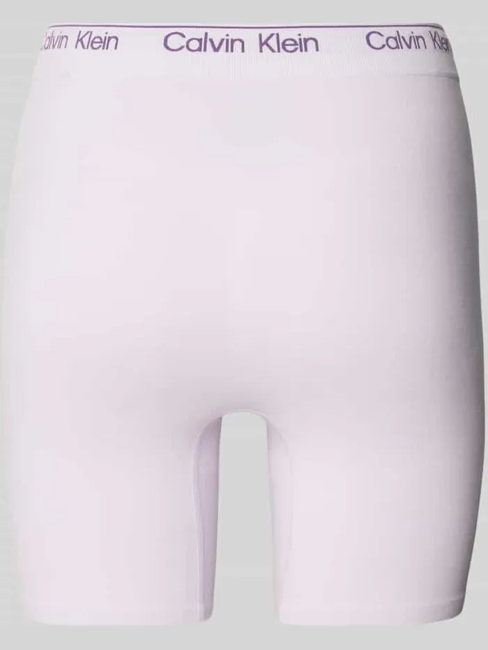 Calvin Klein Broek met elastische band met label lila, foto 2