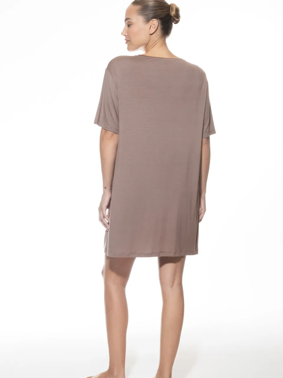 Mey Bigshirt Serie Pure Chic Milk`n Coffee bruin, foto 2