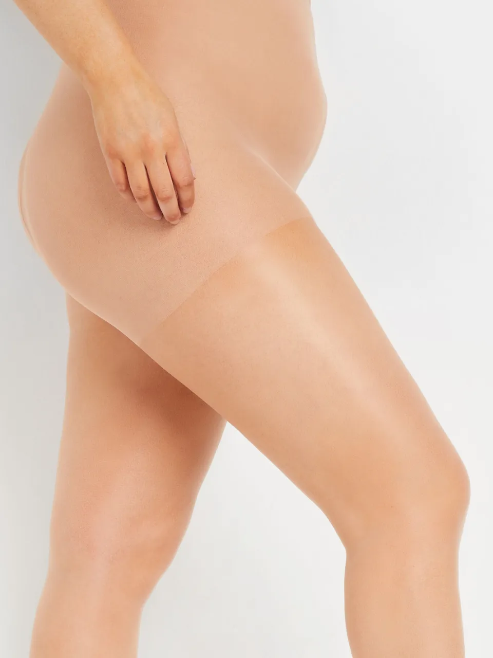 Yours Set Van Twee Paar 15 Denier Luxury Panty's In Natural-60, foto 4
