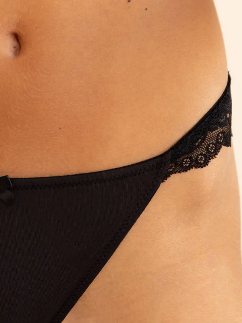 Sam Friday Tia string zwart, foto 3