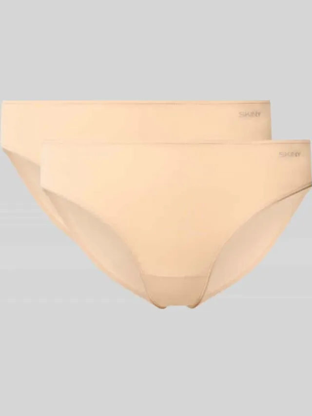 SKINY Slip van katoenmix model 'Rio' Beige