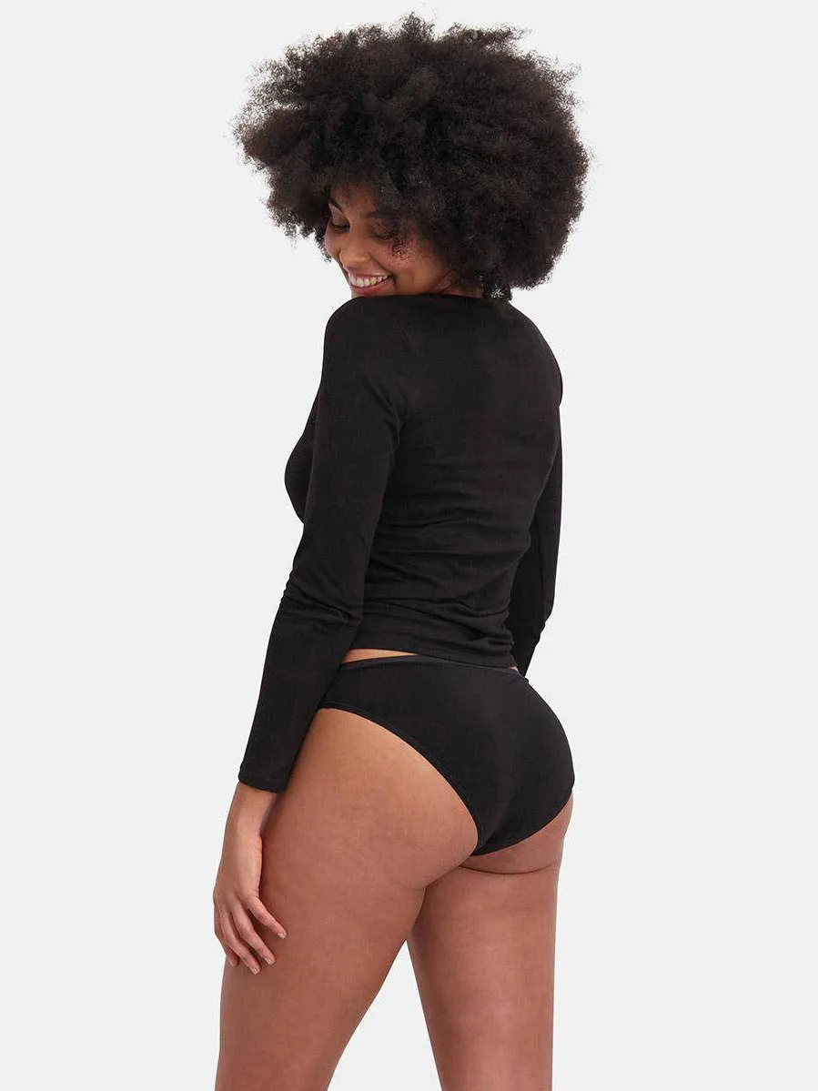 Bamboo Basics slip Julia met bamboe zwart, foto 5